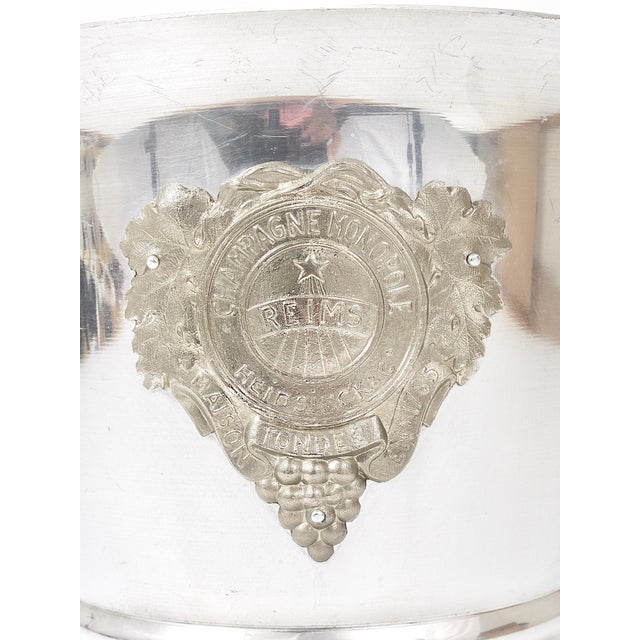 Art Deco Champagne Ice Bucket from Heidsieck & Co, 1940s For Sale - Image 4 of 18