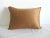 1980s Vintage Gold & Silver Silk Woven Obi Decorative Bolster Pillow For Sale - Image 5 of 7