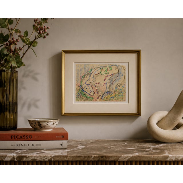 Horse, Kitty, and Me - Eva Bouzard-Hui, C. 1986 For Sale - Image 10 of 10