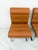 Tan Set of 4 Lugano Chairs in Cognac Leather, I4 Mariani for Pace Collection, 1970's For Sale - Image 8 of 13