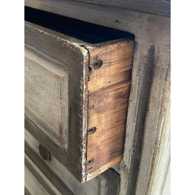 Mint 18th Century Painted Louis XVI Commode For Sale - Image 8 of 12