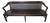 Sikes Chair Co. Mahogany & Leather 1900s Railroad Station Bench For Sale