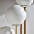 1980s Metal and Glass Floor Lamp, 1980s For Sale - Image 5 of 10