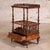20th Century English Walnut Canterbury Bar Cart For Sale - Image 4 of 5
