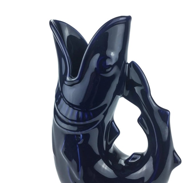 Vintage Ceramic Gurgling Cod Custom Made for Shreve Crump and Low For Sale - Image 9 of 10