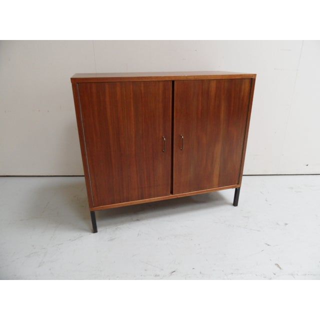 Mid-Century Modern Two-Door Cabinet, 1950s For Sale - Image 9 of 9