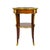 French French Satinwood & Gilt Bronze Marble-Top Round Side Table, Early 20th Century For Sale - Image 3 of 9