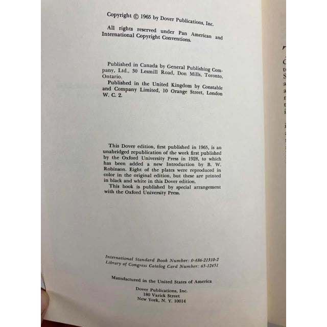 Painting in Islam by Sir Thomas W. Arnold, Book 1965 For Sale In Palm Springs - Image 6 of 9