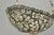 Antique Victorian Japanese Silver Plated Rose Flower Repousse Nut Bowl Dish For Sale In Philadelphia - Image 6 of 16