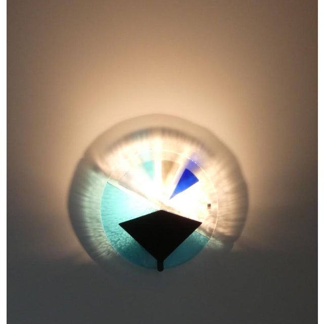 Murano Glass Wall Lights by Aureliano Toso for Itre, 1975, Set of 2 For Sale - Image 13 of 18