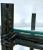 Metal Exotic Modern Bronze & Glass Two-Tier Drinks/Side Table with Perched Parrot For Sale - Image 7 of 12