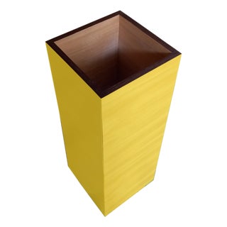 Plinto Giallo Umbrella Stand by Pietro Meccani for Meccani Design For Sale
