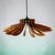 Brown Scandinavian Portuguese Modular Wooden Hanging Lamp, 2010s For Sale - Image 8 of 13
