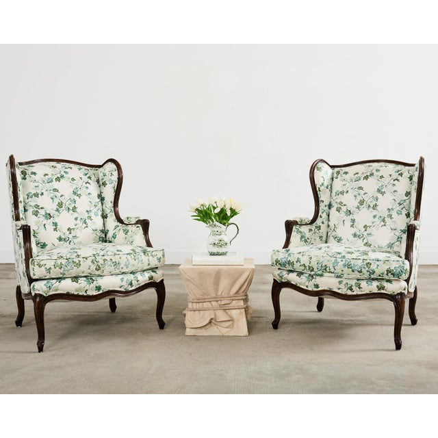 Fantastic pair of Trompe l'oeil drink tables featuring composite faux marble blocks appearing to be wrapped in a draped...