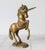 Metal Vintage Solid Brass Unicorn Figure For Sale - Image 7 of 12