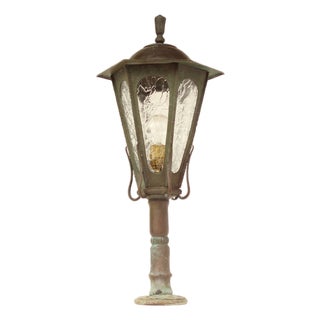 Vintage Copper Lantern from Deutscher Werkbund, 1930s For Sale