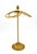 Vintage Gold Finished Metal Three-Ring Guest Towel Holder – Hollywood Regency / Neoclassical For Sale In Houston - Image 6 of 12