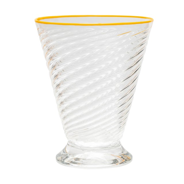 Add a thoughtful flair of fancy to your table with Celerie Kemble's glassware in whimsical color combinations and modern...