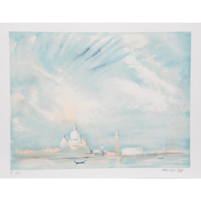 Modern Lloyd Lozes Goff, Salute, Lithograph For Sale - Image 3 of 3