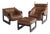 Percival Lafer Mp-97 Chairs + Ottoman, a Set For Sale