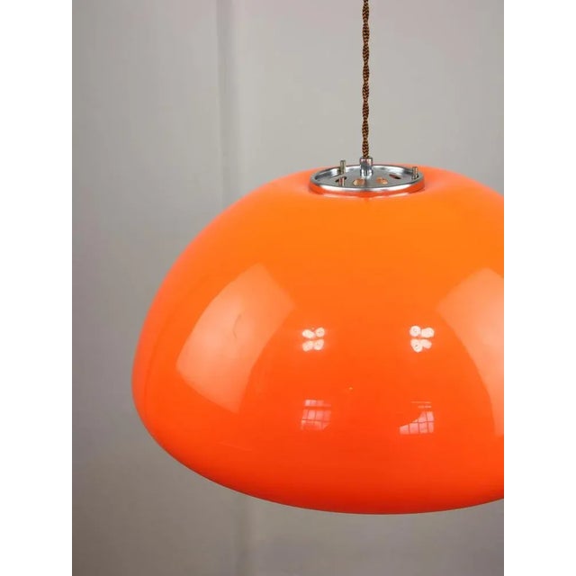 Mid-Century Modern Cabras Lamp by Luigi Massoni for Guzzini (Rare Large), 1960s For Sale - Image 15 of 18