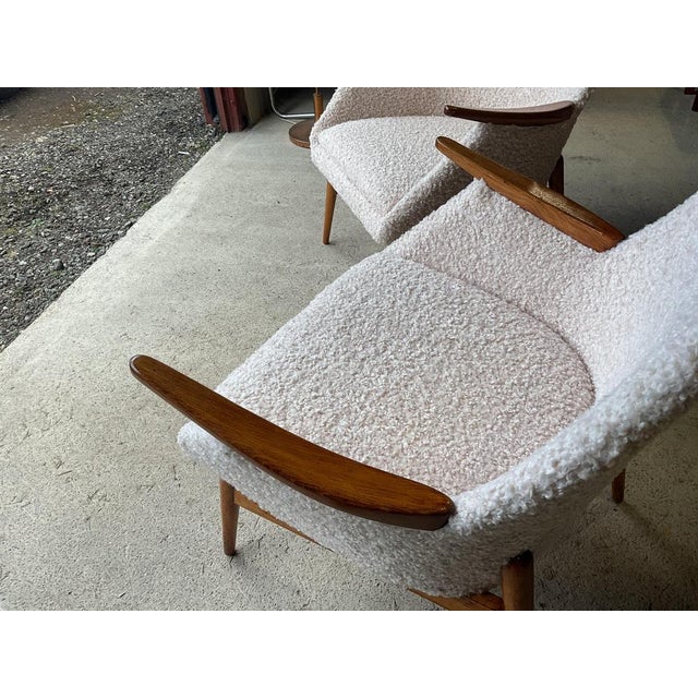 Mid-Century Modern Set of Mid-Century Armchairs, Central Europe, 1960s For Sale - Image 3 of 18
