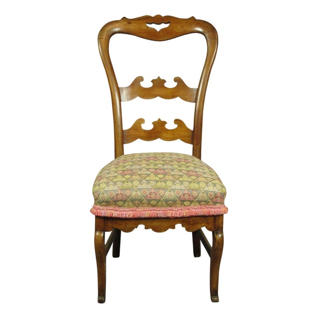 18th-C. Louis XV Side Chair For Sale