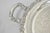 Mid 20th Century Vintage Oneida Victorian Round Silver Plated Serving Platter Tray W/ Handles For Sale - Image 5 of 14