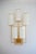 Wall Sconce Tiges5 in Patinated Gold Metal and Fabric by Aymeric Lefort For Sale - Image 14 of 14
