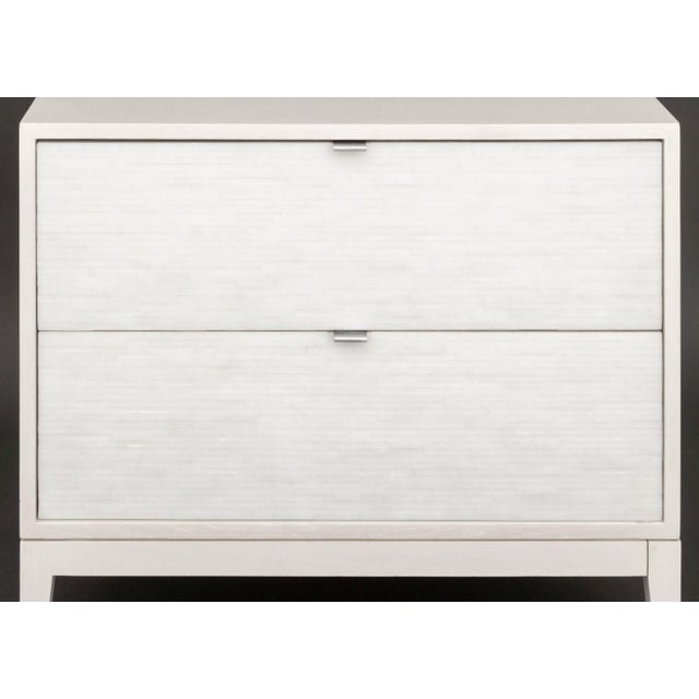 Ercole Home "Milano" White Painted Nightstands, 2 For Sale - Image 4 of 9