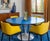 Early 21st Century 15+ In. Tall Bulbous Multicolor Ruffled Art Glass Confetti Multicolor Vase For Sale - Image 5 of 18