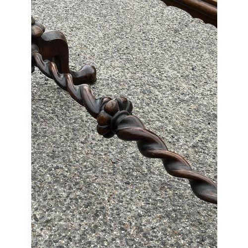 Antique Tapestry Stand in Mahogany For Sale - Image 5 of 13