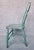 Traditional 4 Antique Vintage Chair Wood Chippy Shabby Crackled Green Farmhouse Rustic For Sale - Image 3 of 7