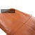 Unus Leather Chrome Armchair in Brown Cognac wirh Manual Function from FSM For Sale - Image 11 of 18