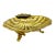 Vintage Italianate Gilt Metal Shell-Form Footed Soap Dish For Sale