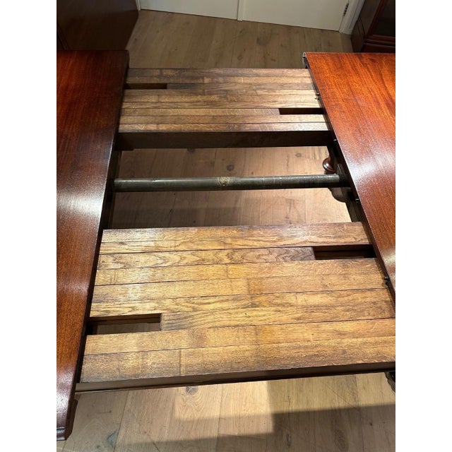 Large Antique Dining Table from Befos For Sale - Image 4 of 18