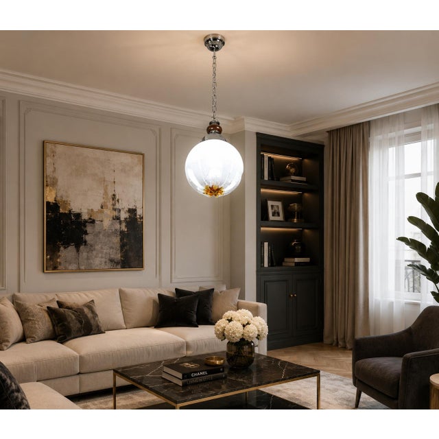 1970s Vintage Chandeliers by Carlo Nason for Mazzega, 1970s For Sale - Image 5 of 17