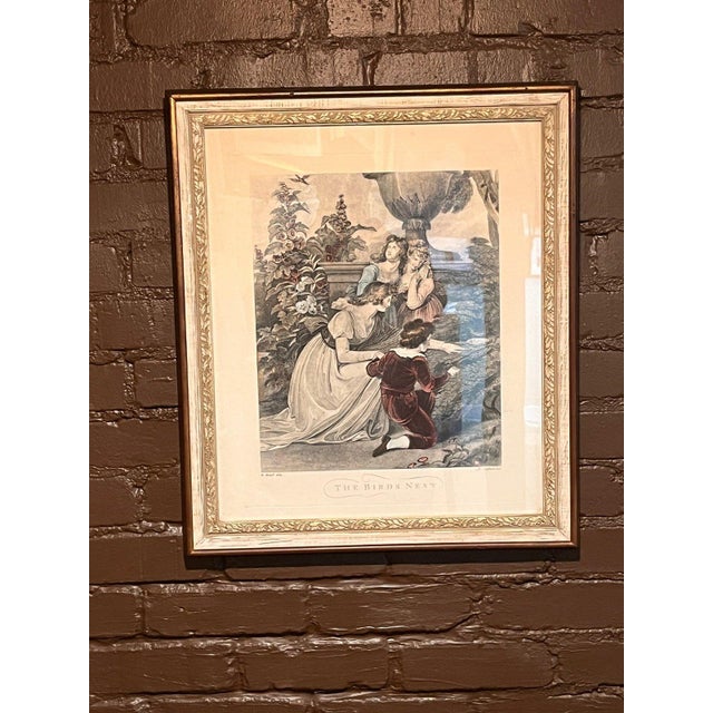 1920s The Birds Nest R. Westall A. Zaffonato Hand-Colored Engraving Regency - Set of 2 For Sale - Image 17 of 17