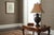 Add a sense of grandeur to your space with this beautifully crafted, heavy-weight table lamp. Expertly cast in bronze,...