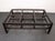 Vintage Ebonized Wood and Vitrolite Glass Coffee Table by Van Keppel and Green For Sale - Image 9 of 18