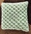 Art Deco Plush Textured Decorative Throw Pillow With Zipper - 16x16 Inches For Sale - Image 3 of 10