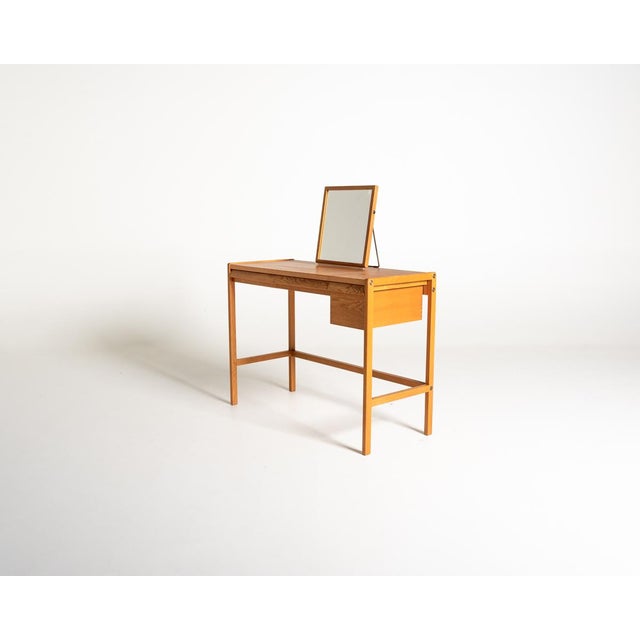 Vintage Oak Dressing Table, 1960s For Sale - Image 11 of 11