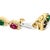 Discover the luxurious allure of this 14K yellow gold tennis bracelet, a masterful ensemble of vibrant, heat-treated...