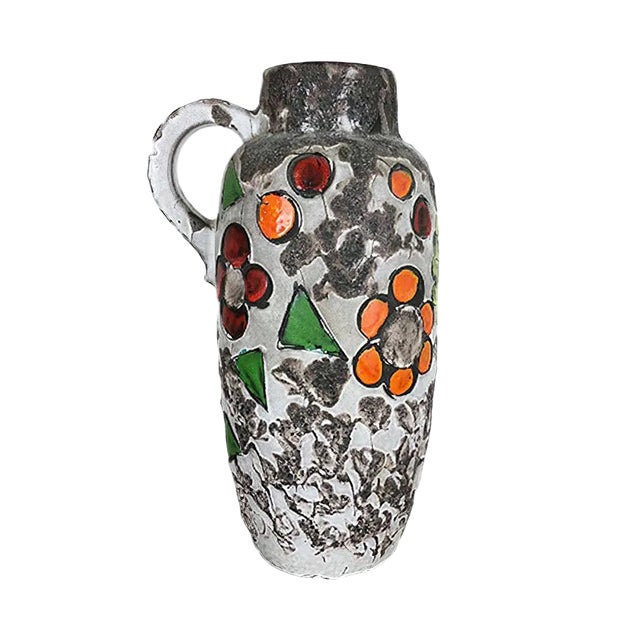 Large Model 420-54 Fat Lava Vase from Scheurich, 1970s For Sale