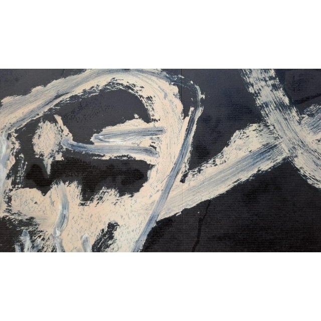 Antoni Tapiès (1923-2012) Upside-down skull, 1986 Original color lithograph on vellum Published by the Maeght Gallery in...