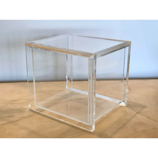 1970’s Lucite Ice Bucket For Sale - Image 12 of 12