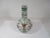Large Asian Hand Painted Bulbus Long Neck Vase For Sale - Image 4 of 8