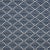 Sample - Schumacher x Stephanie Seal Brown Berg Epingle Fabric in Indigo For Sale