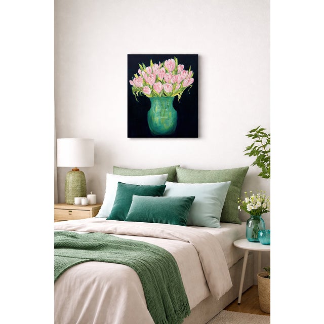 Sweet Memories Original Impressionist Acrylic Painting For Sale - Image 4 of 6