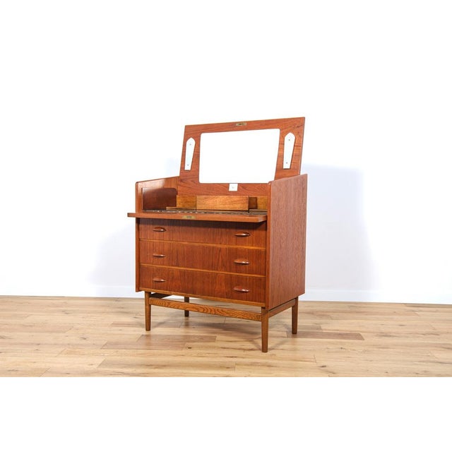 Mid-Century Danish Teak Dressing Table, 1960s For Sale - Image 9 of 18